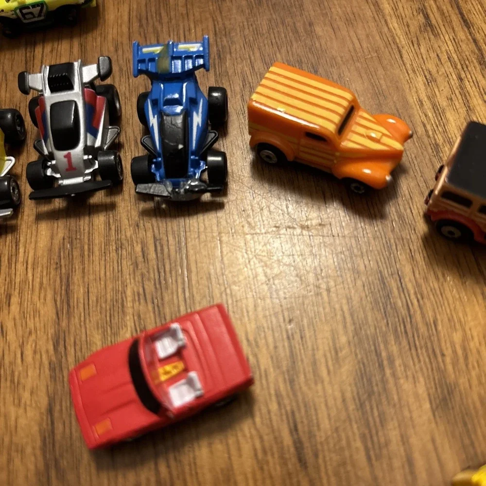 Micro Machines Lot of 15 80's/90's - Race cars, Jeeps, Jets, Corvette, Bug, Misc